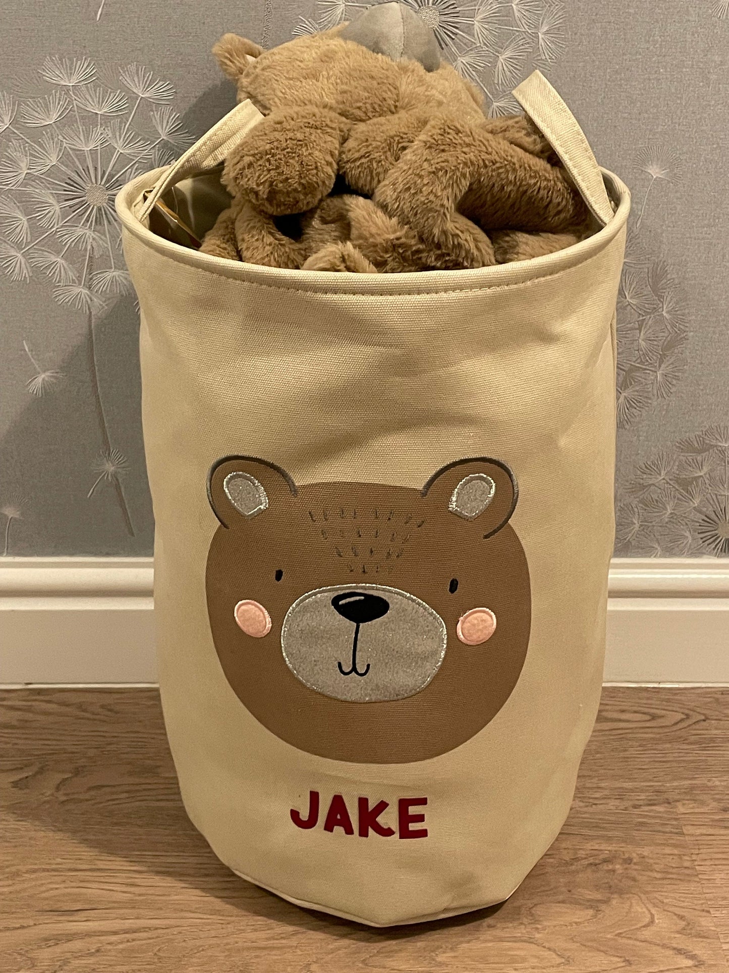 Personalised Child's Laundry Basket/Toy Basket