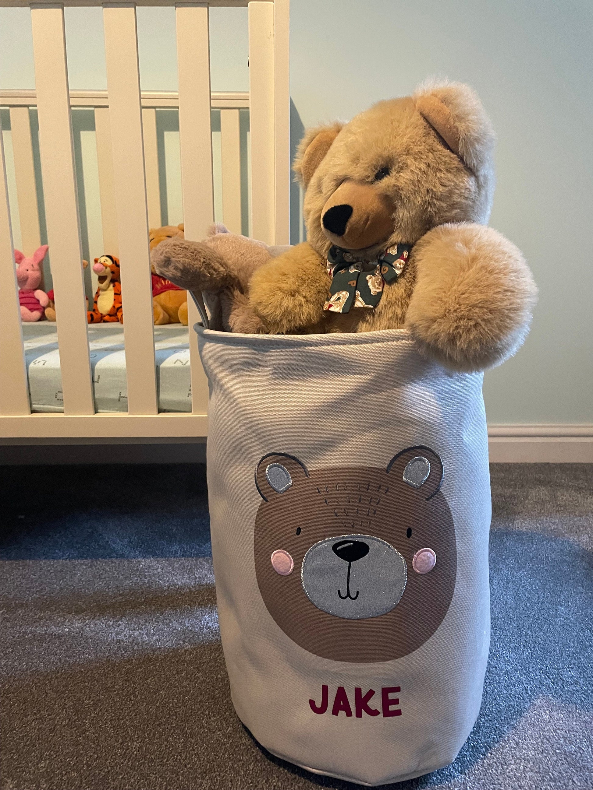 Personalised Child's Laundry Basket/Toy Basket