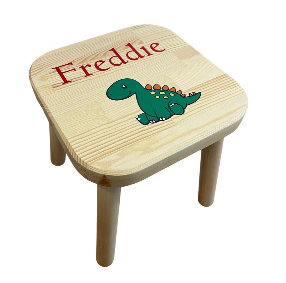 Child's Personalised Stool - Different artwork may be requested.