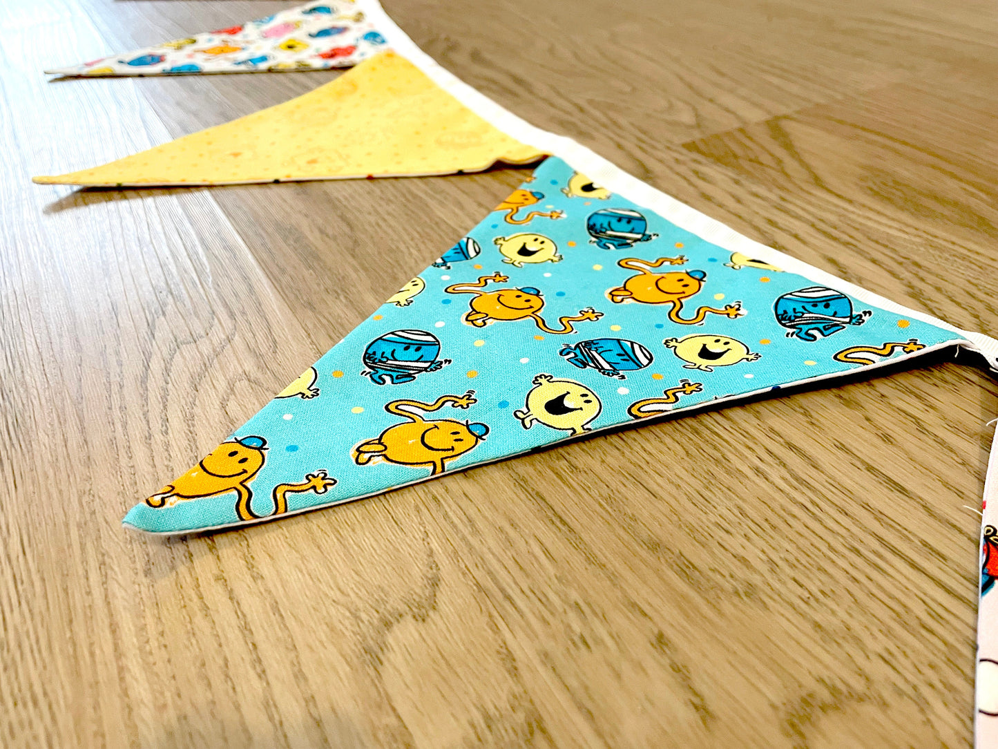 Handmade Mr Men/Little Miss Bunting