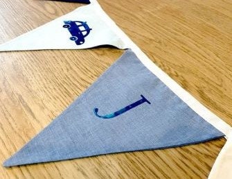 Handmade Personalised Bunting