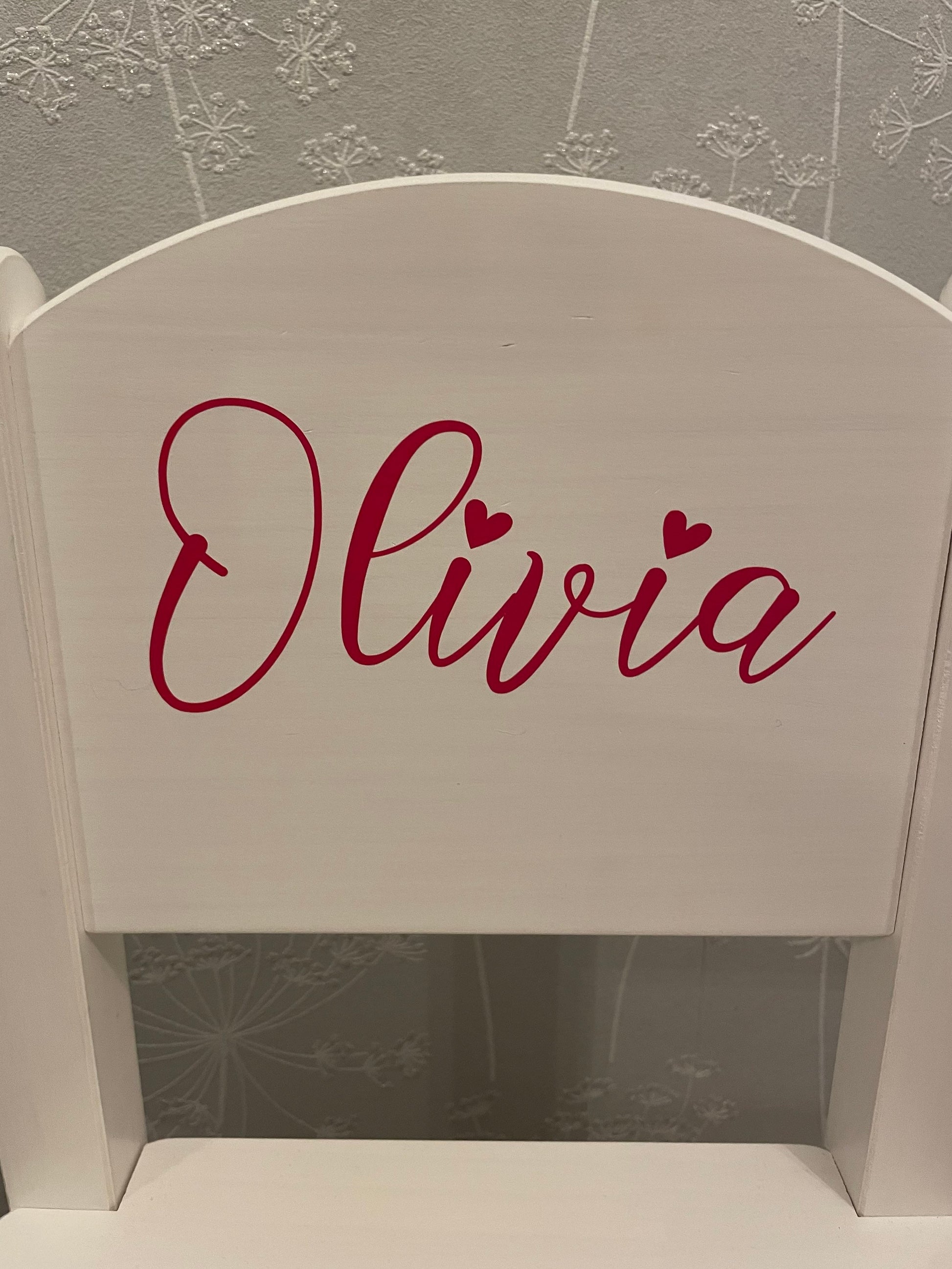 Personalised child’s chair