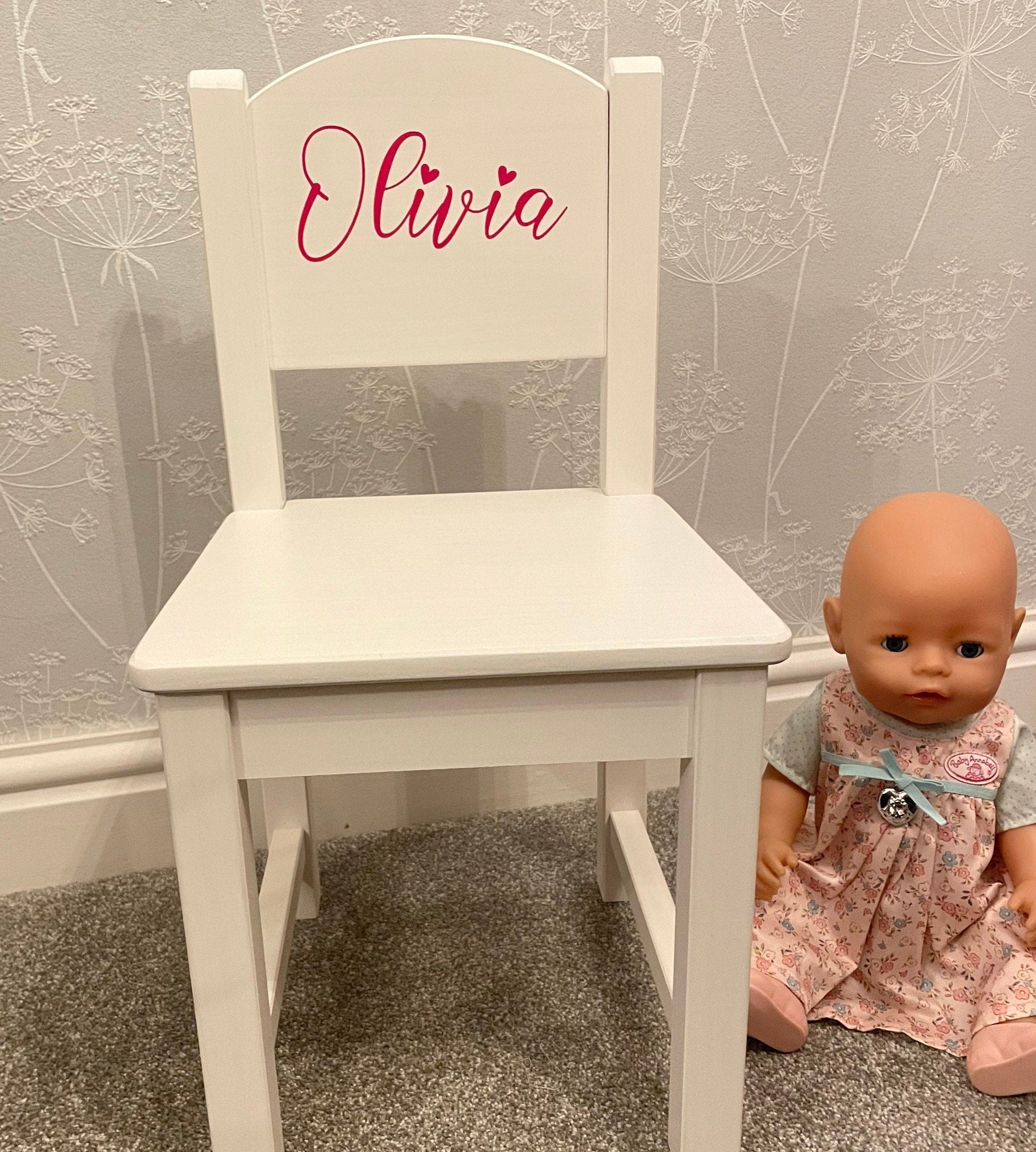 Personalised child’s chair