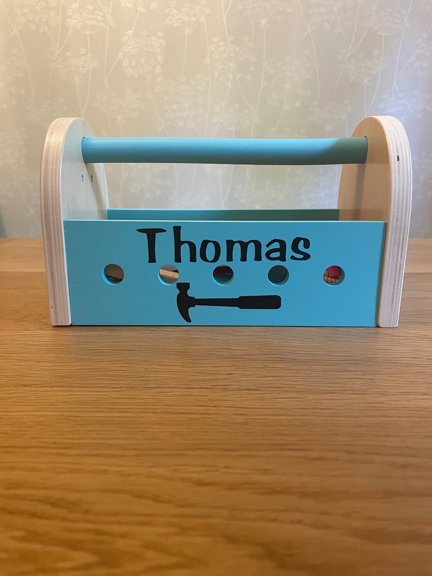 Personalised First Wooden Toolbox