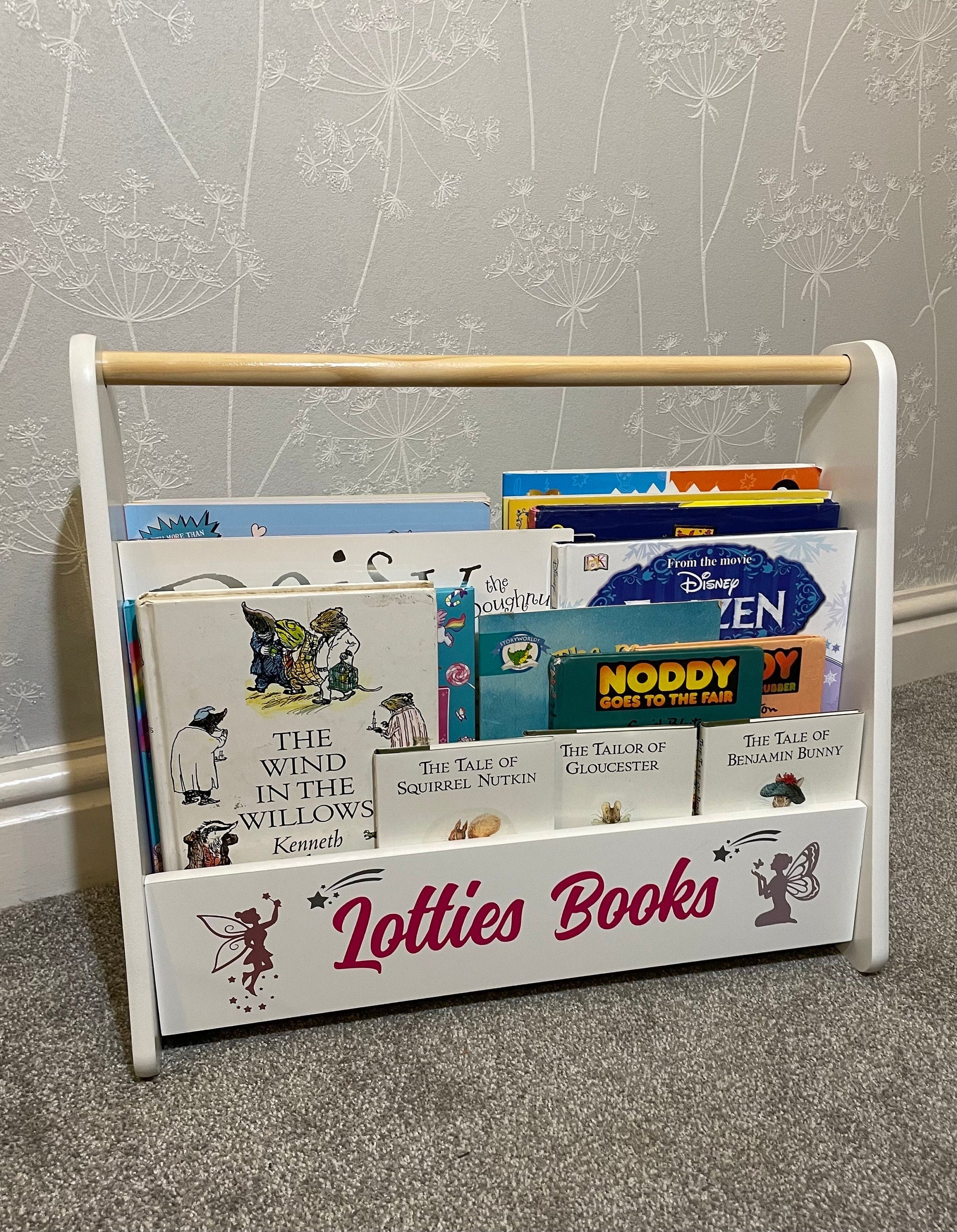 Portable Personalised Fairy Bookcase