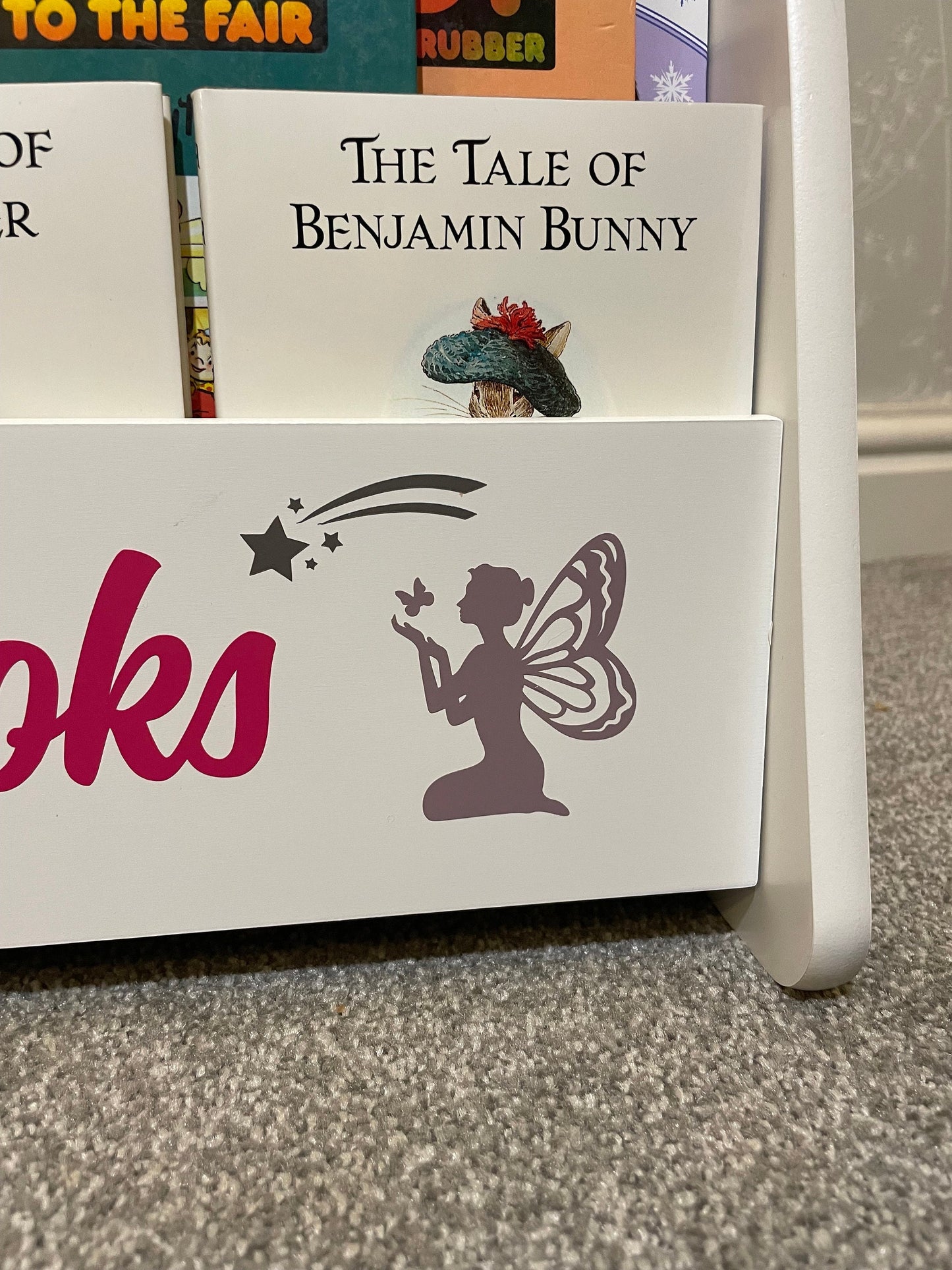 Portable Personalised Fairy Bookcase