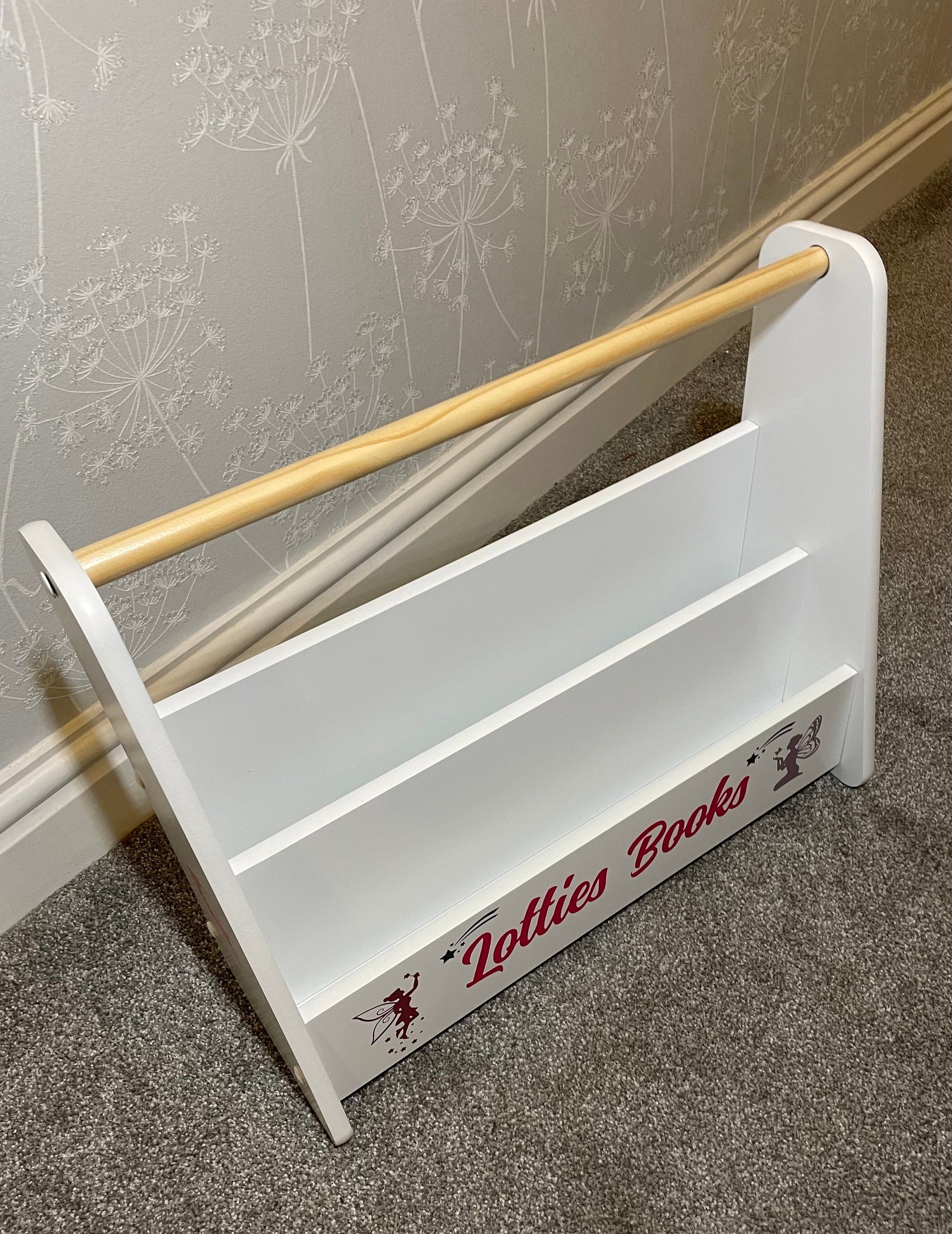 Portable Personalised Fairy Bookcase