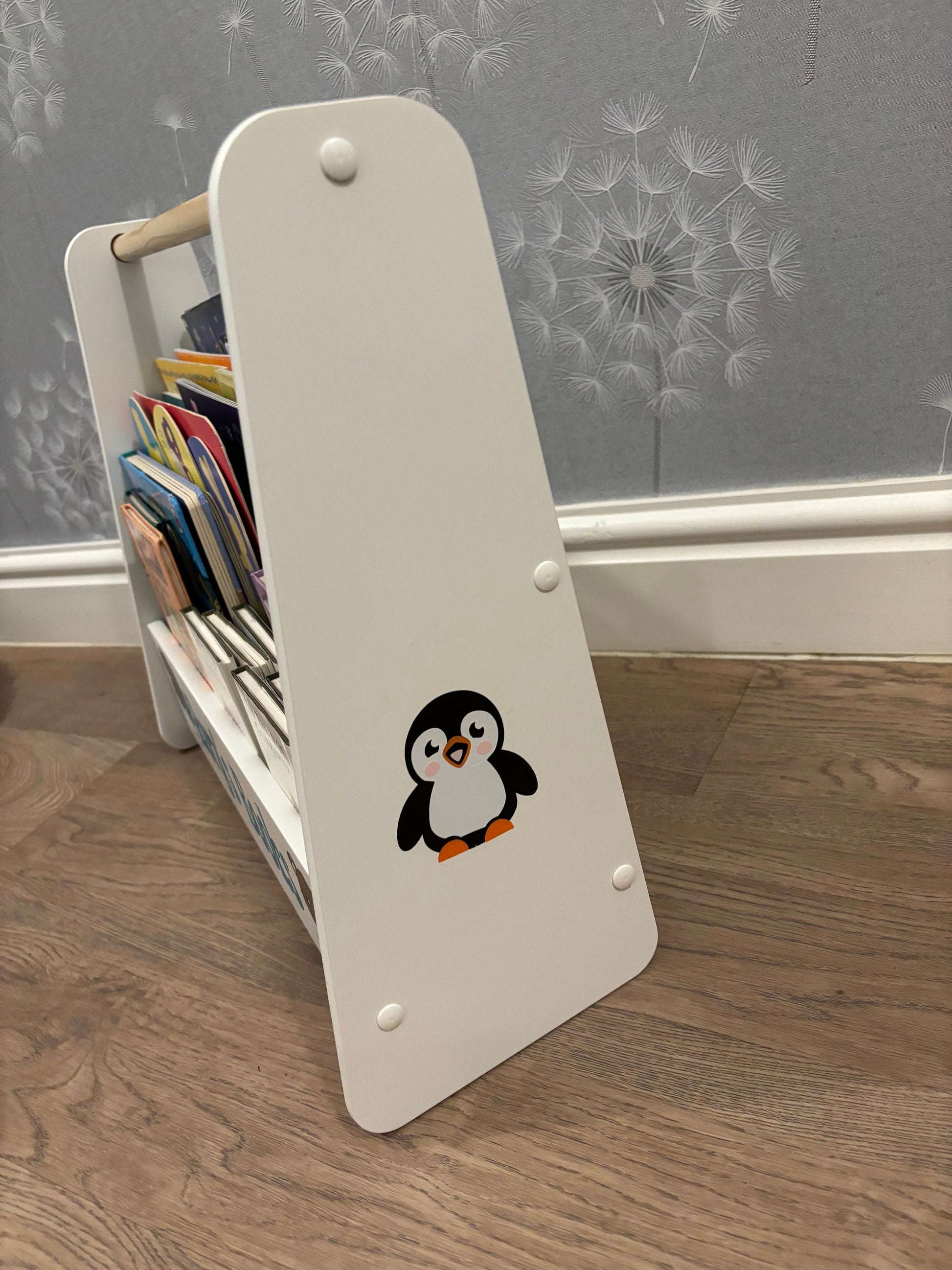 Portable Personalised Bookcase - Great Gift for Christening/Birthday