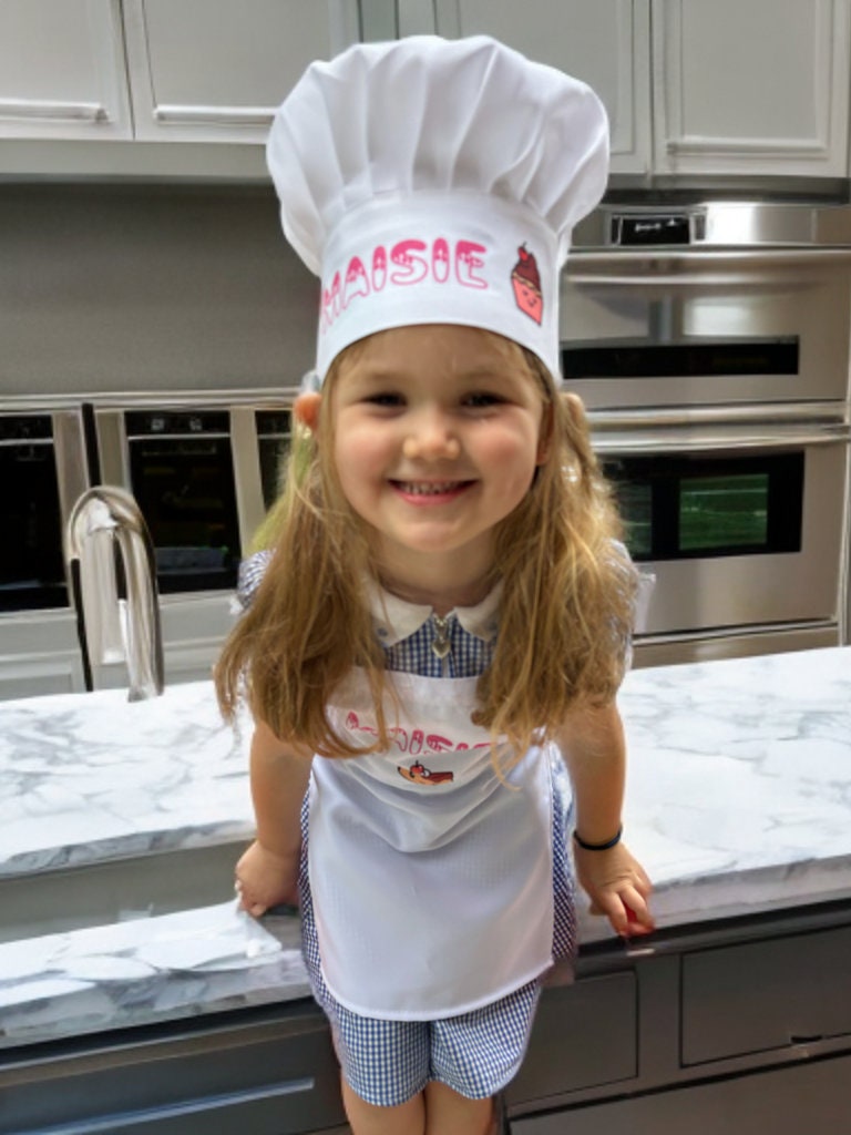Personalised Child’s Chef Apron & Hat Set