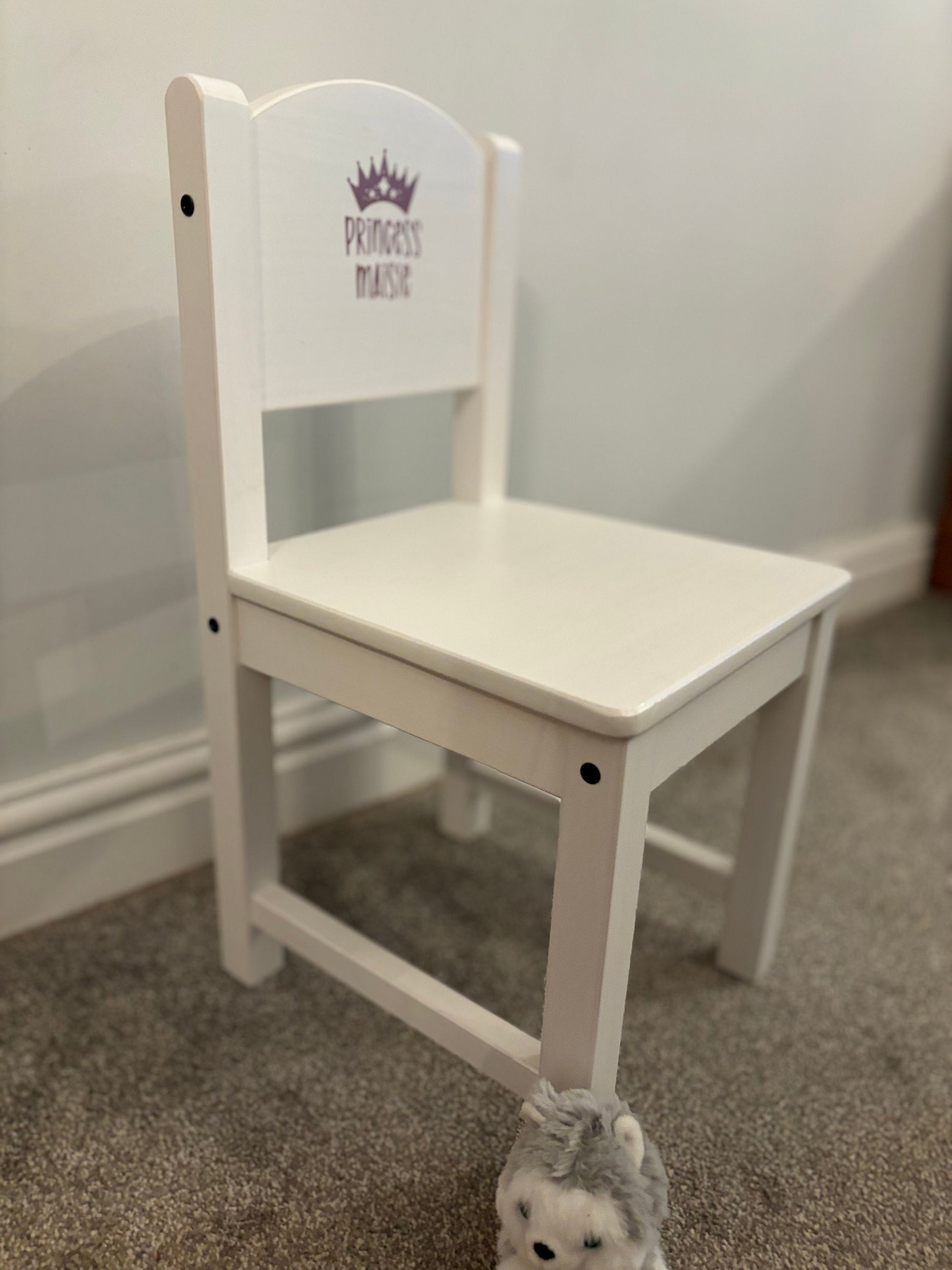 Child's Personalised Chair - many individual designs available