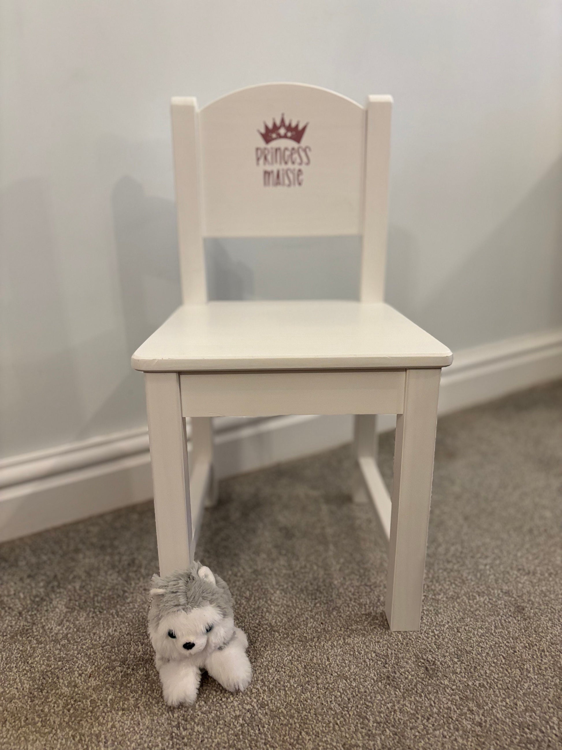 Child's Personalised Chair - many individual designs available