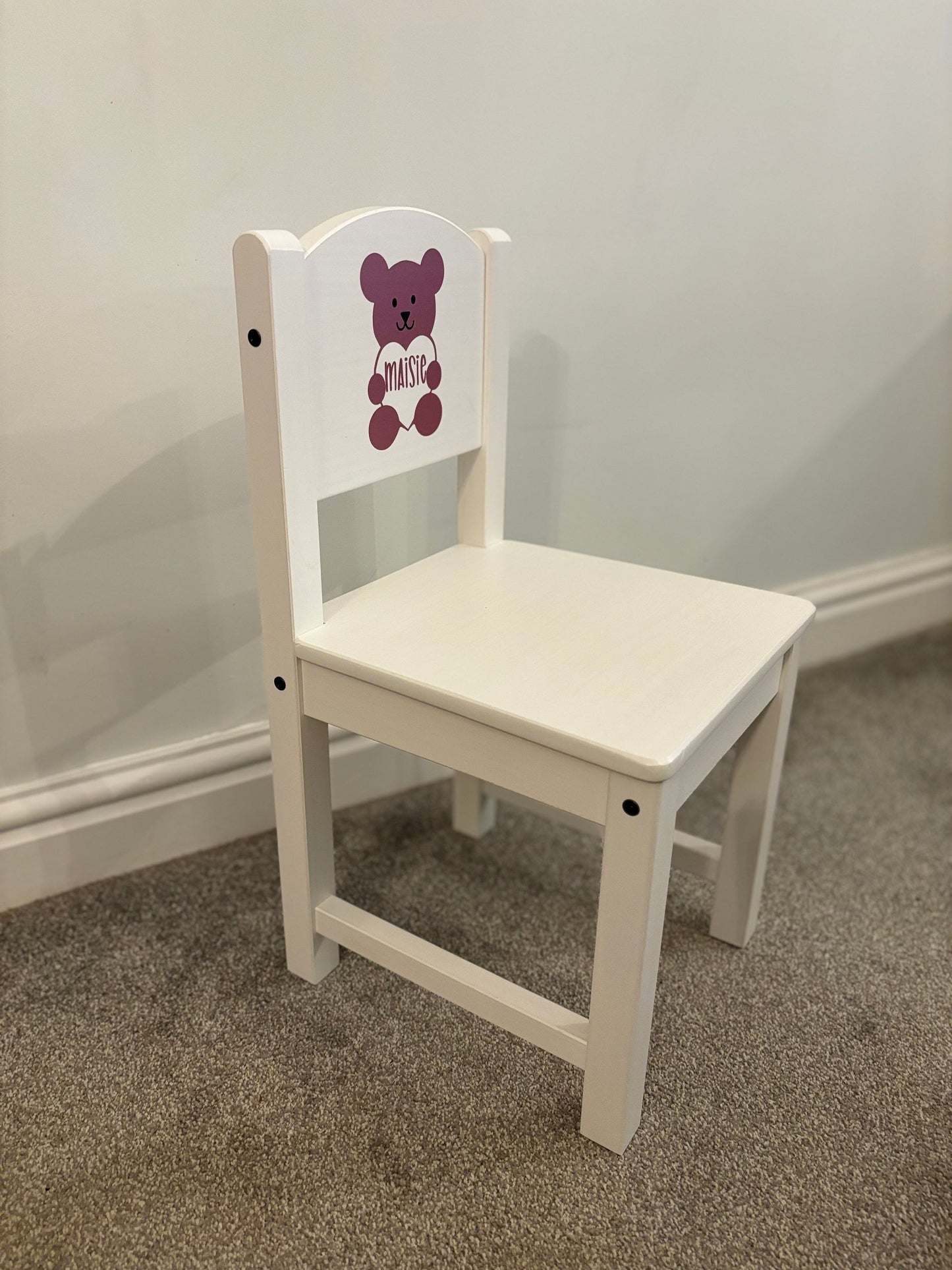 Child's Personalised Chair - many individual designs available