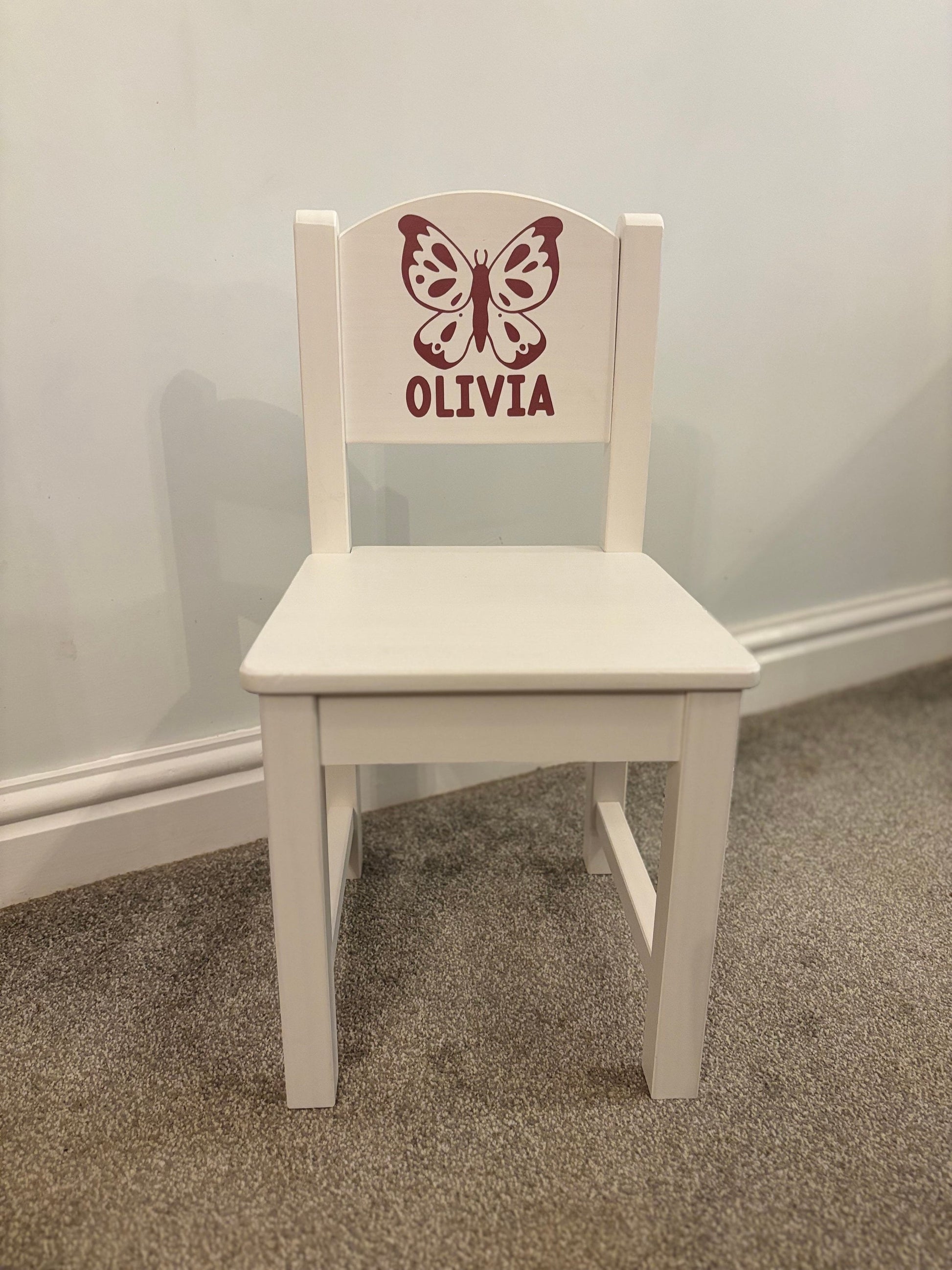 Child's Personalised Chair - many individual designs available