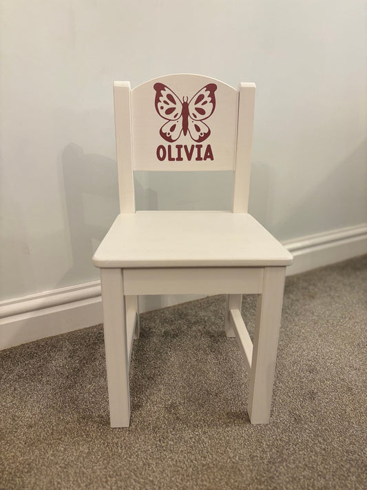 Child's Personalised Chair - many individual designs available