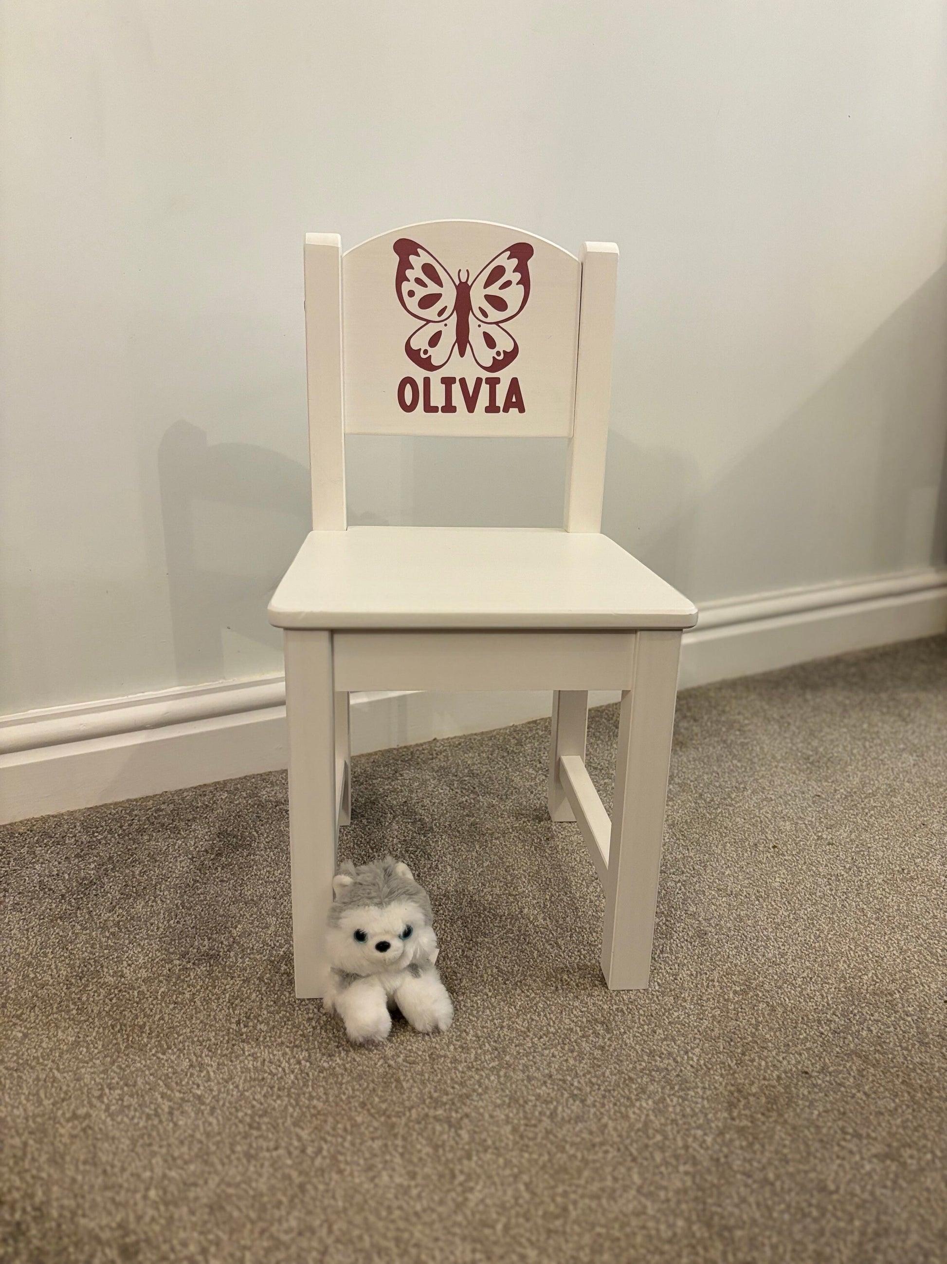 Child's Personalised Chair - many individual designs available