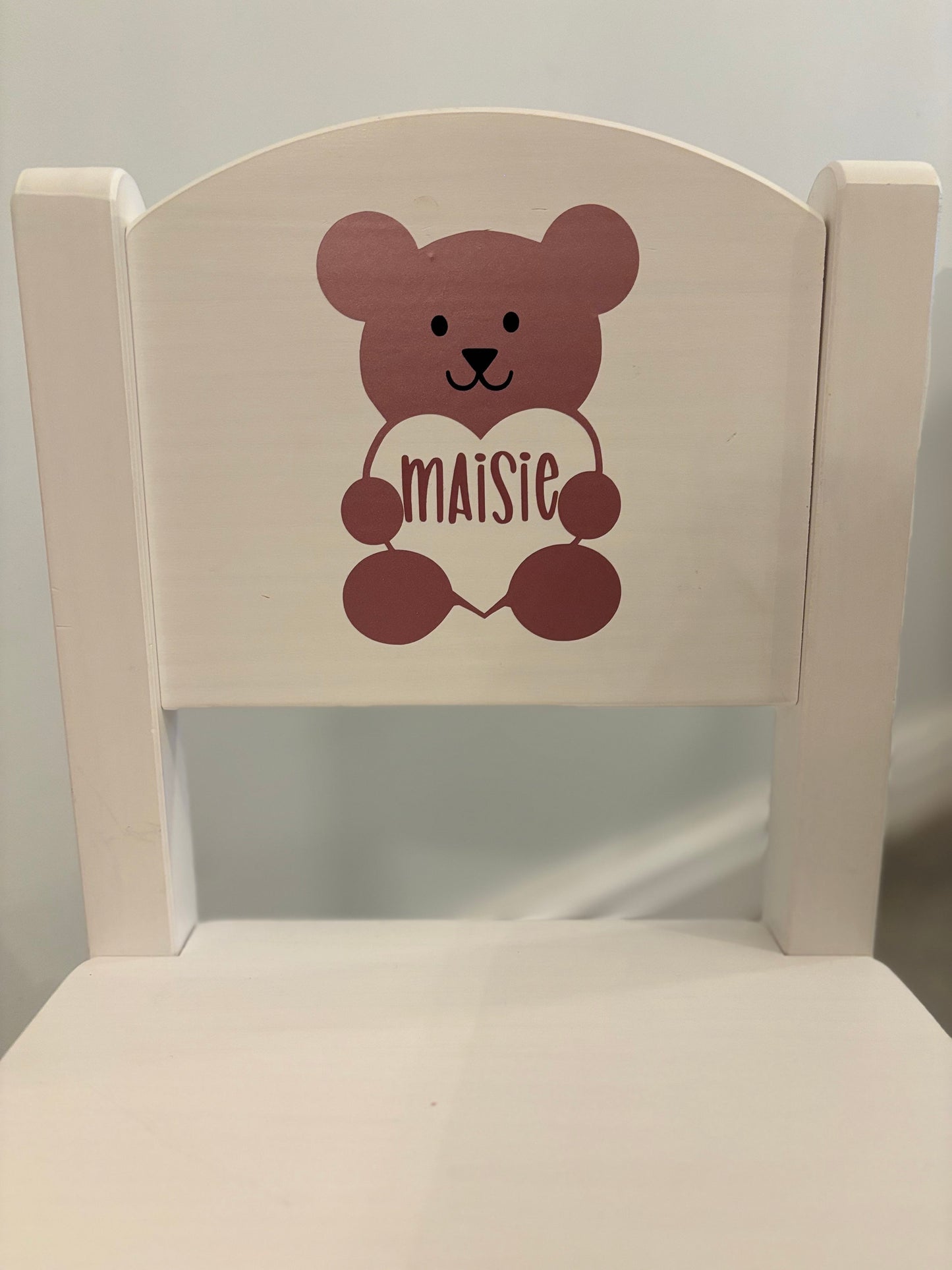 Child's Personalised Chair - many individual designs available