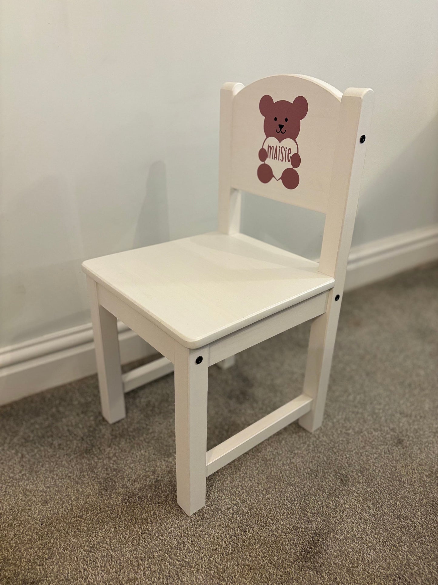 Child's Personalised Chair - many individual designs available