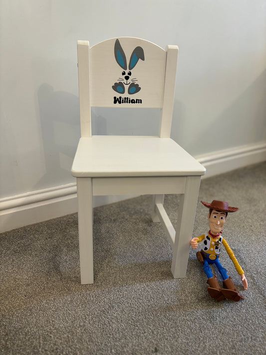 Child's Personalised Chair - many individual designs available